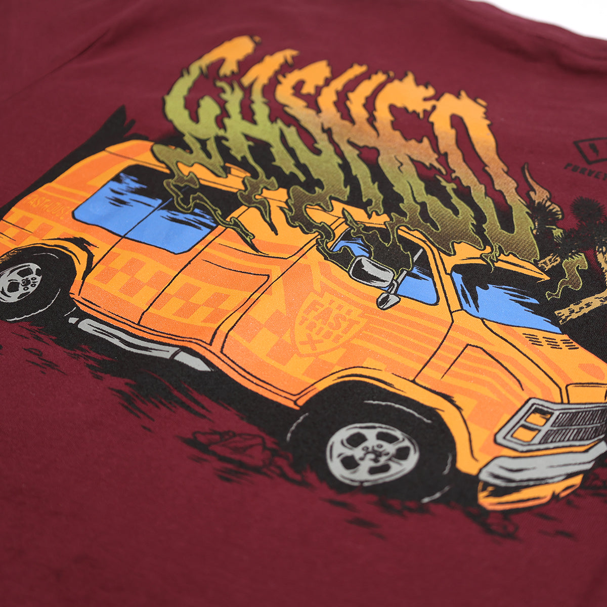 Cashed Tee - Maroon