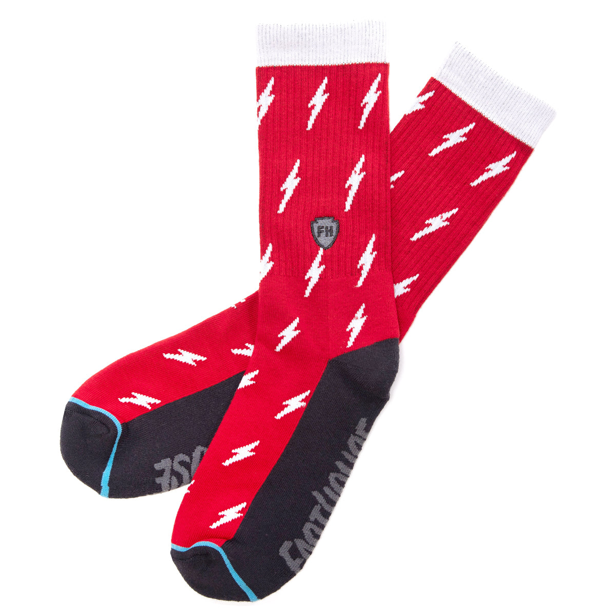 Circuit Crew Sock - Red/White