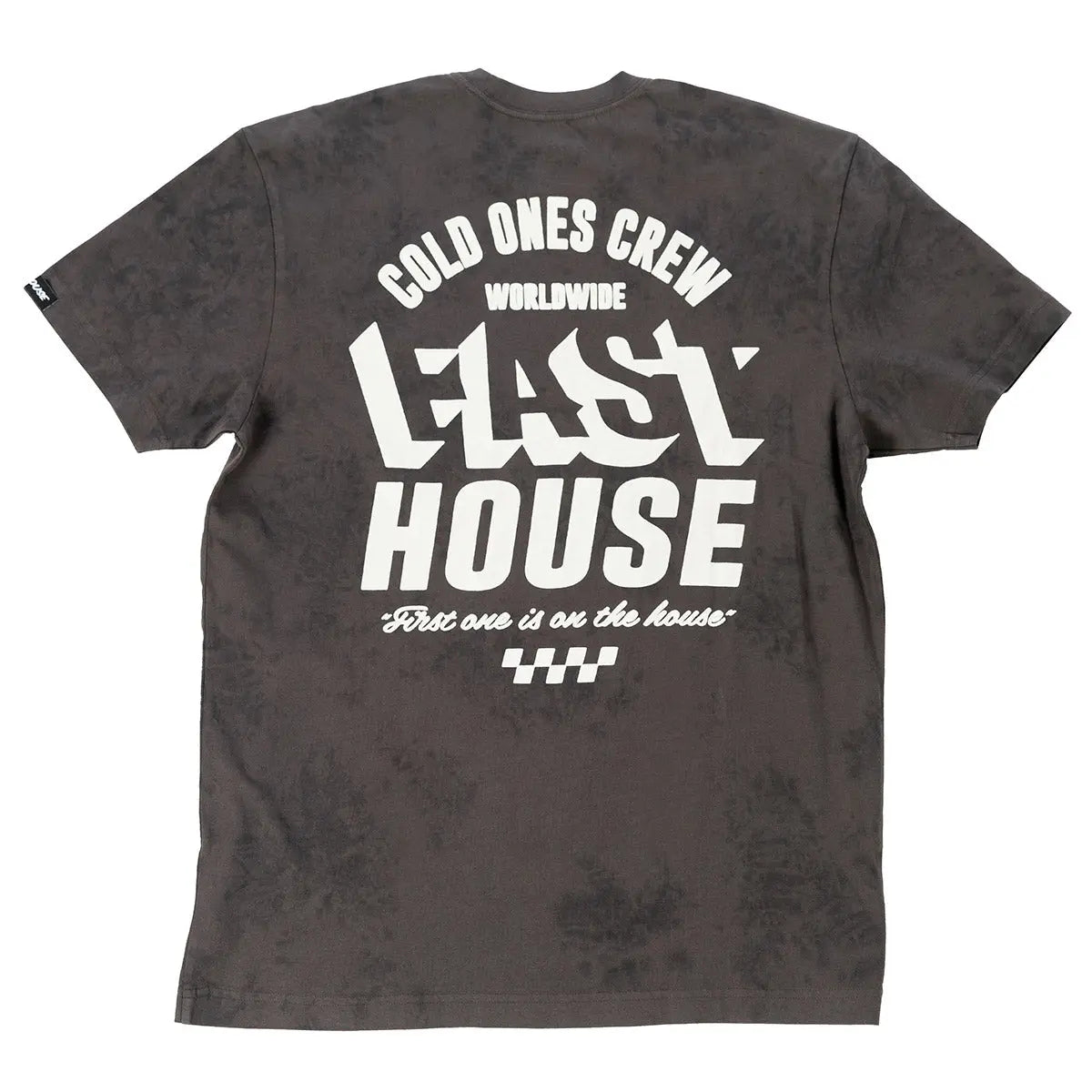 Cold Ones Tee - Black Crystal Wash - Fasthouse