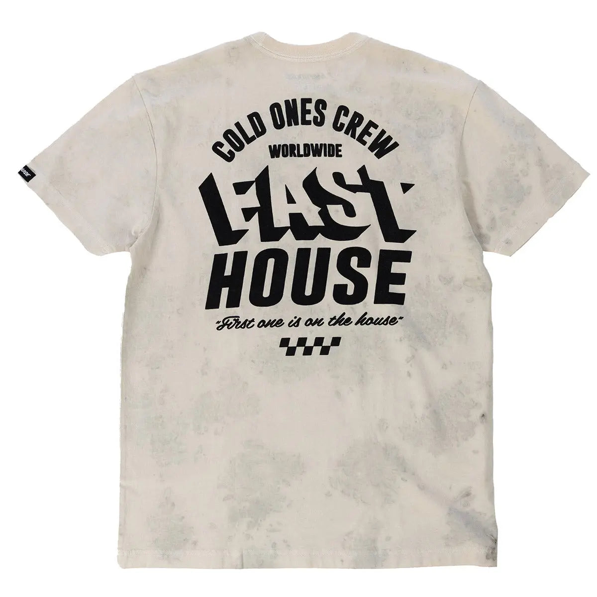 Cold Ones Tee -Cloud Crystal Wash - Fasthouse