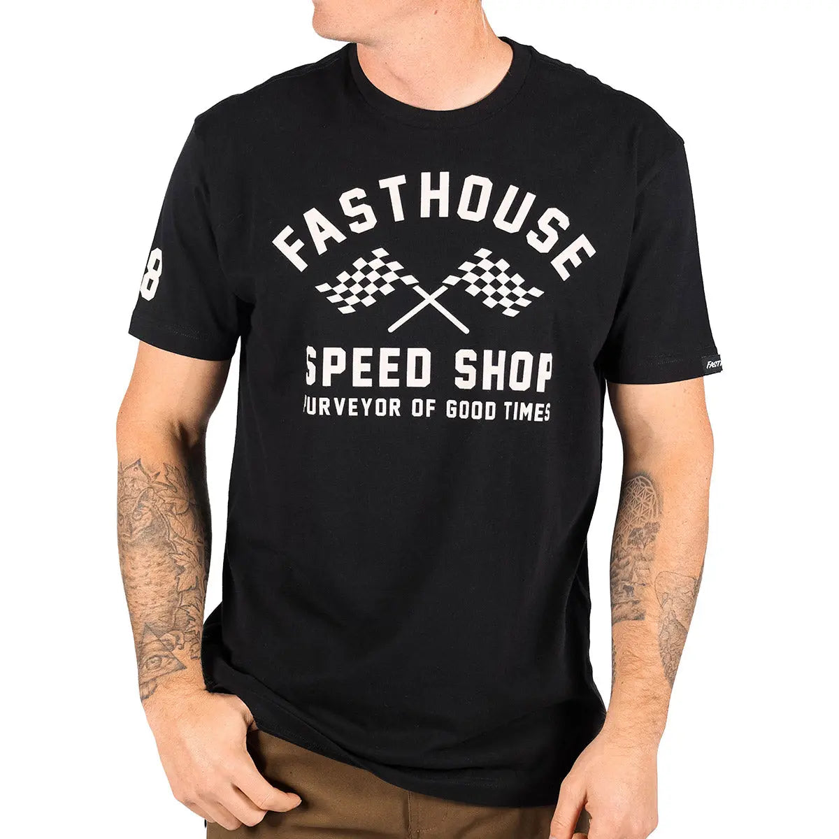 Crossroad Tee - Black - Fasthouse