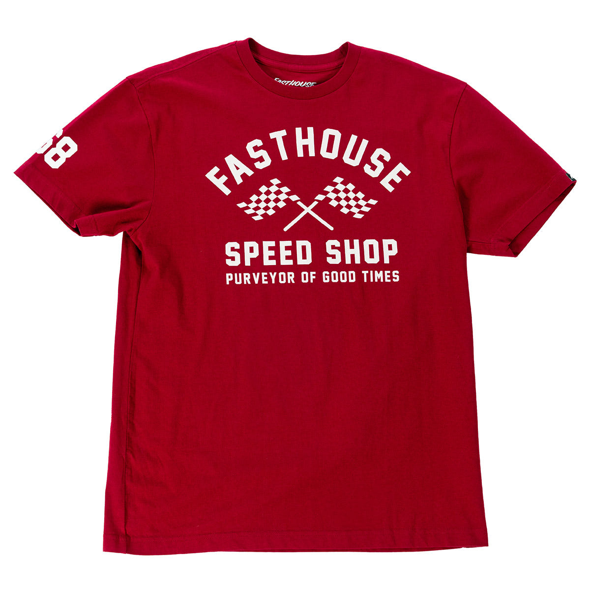 Crossroad Tee - Cardinal - Fasthouse