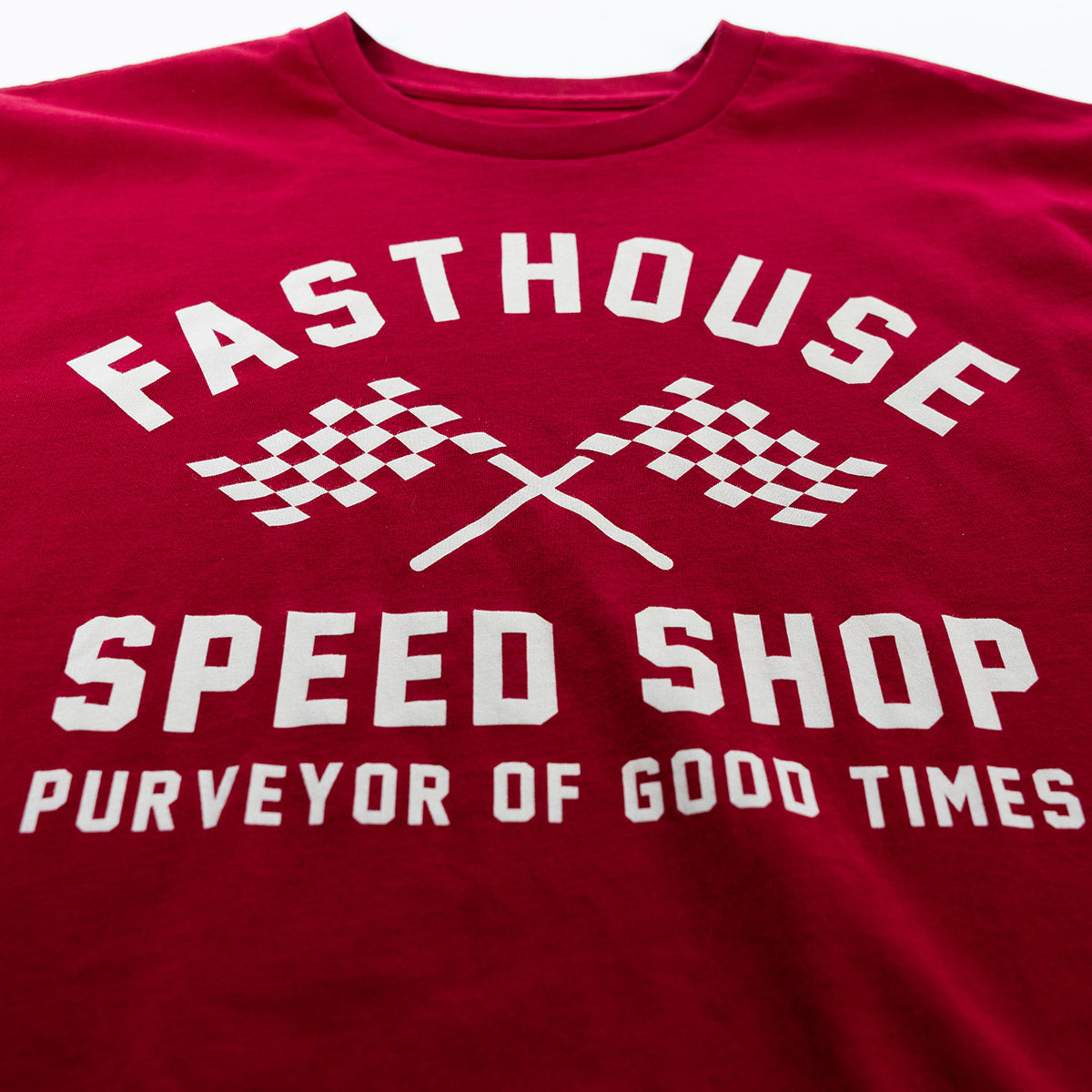 Crossroad Tee - Cardinal - Fasthouse