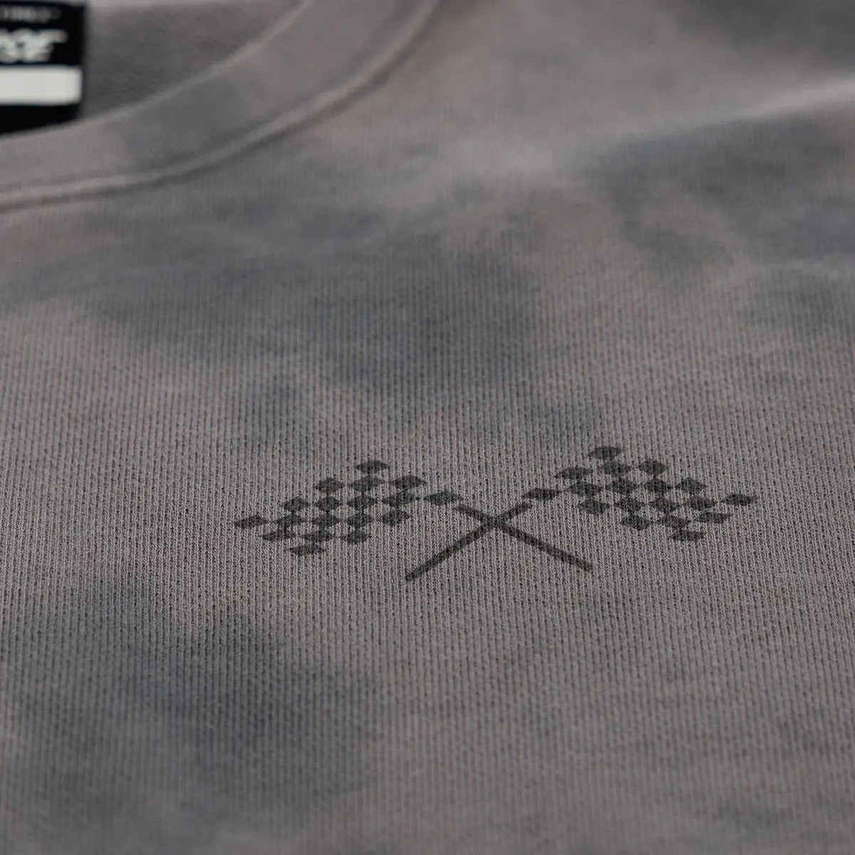 Crossroad Crew Neck Pullover - Shadow Crystal Wash - Fasthouse