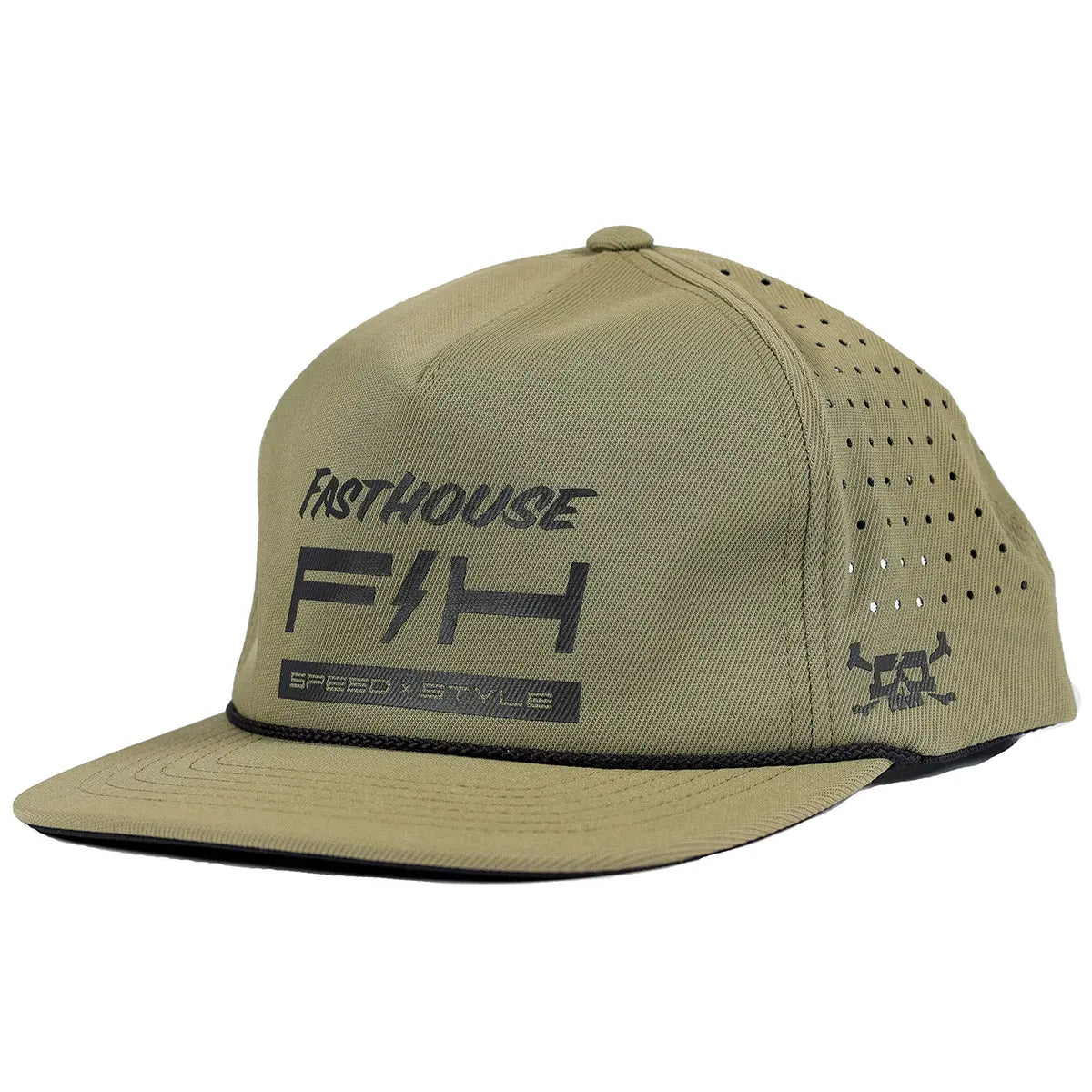 Crown Low Profile Tech Hat - Olive - Fasthouse