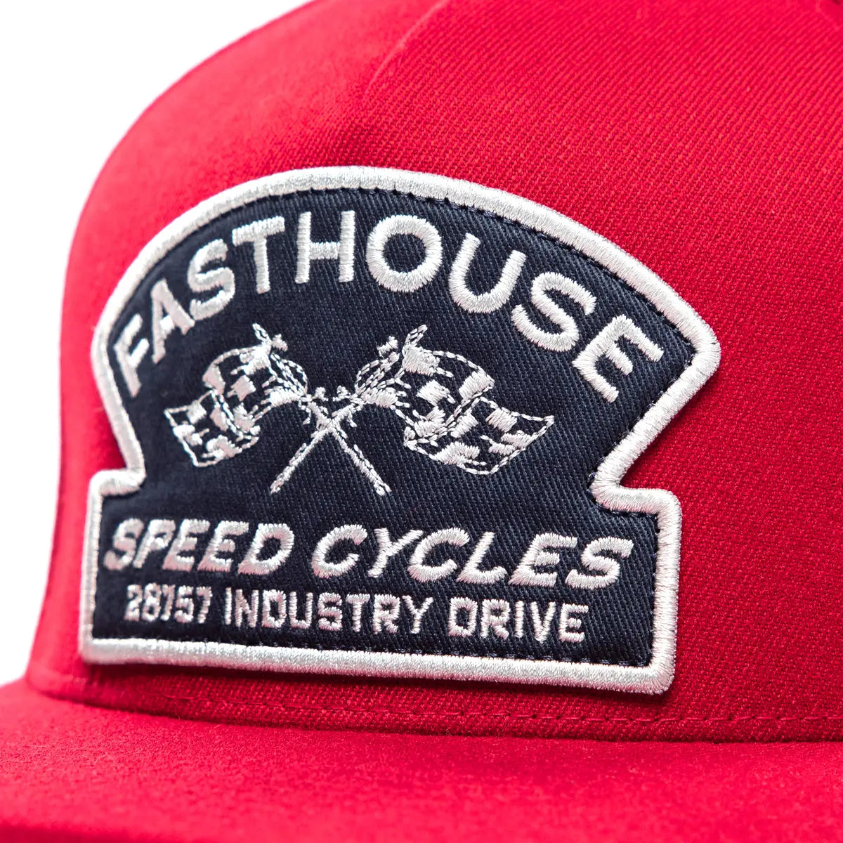 Crown Hat - Cardinal - Fasthouse