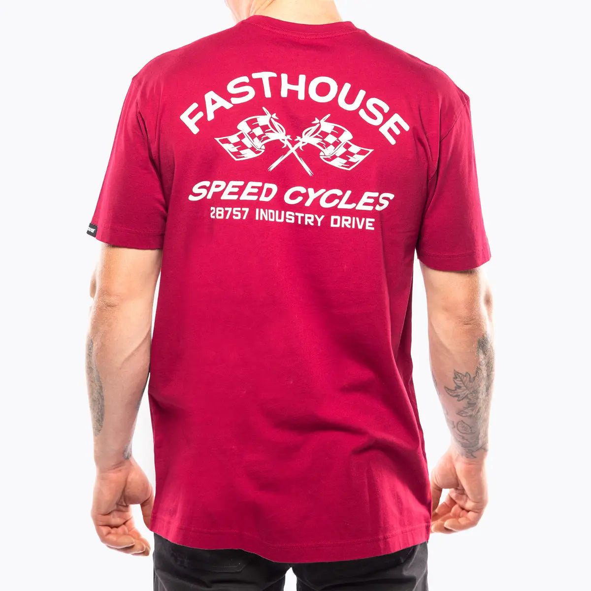 Crown Tee - Cardinal - Fasthouse