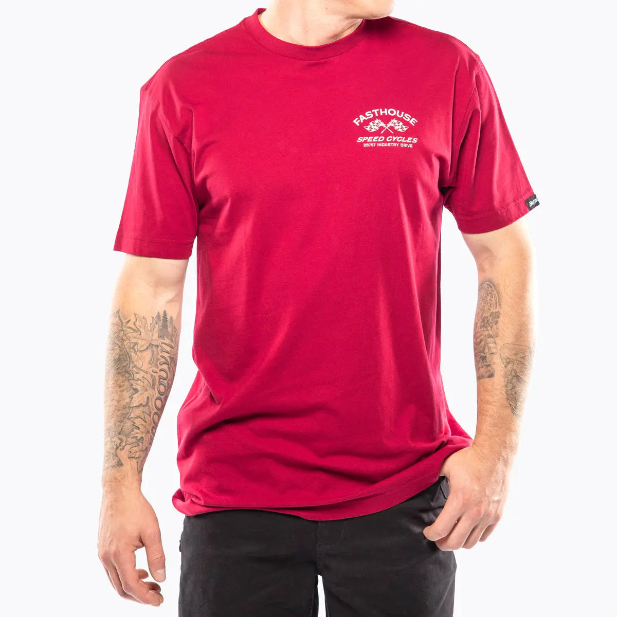 Crown Tee - Cardinal - Fasthouse