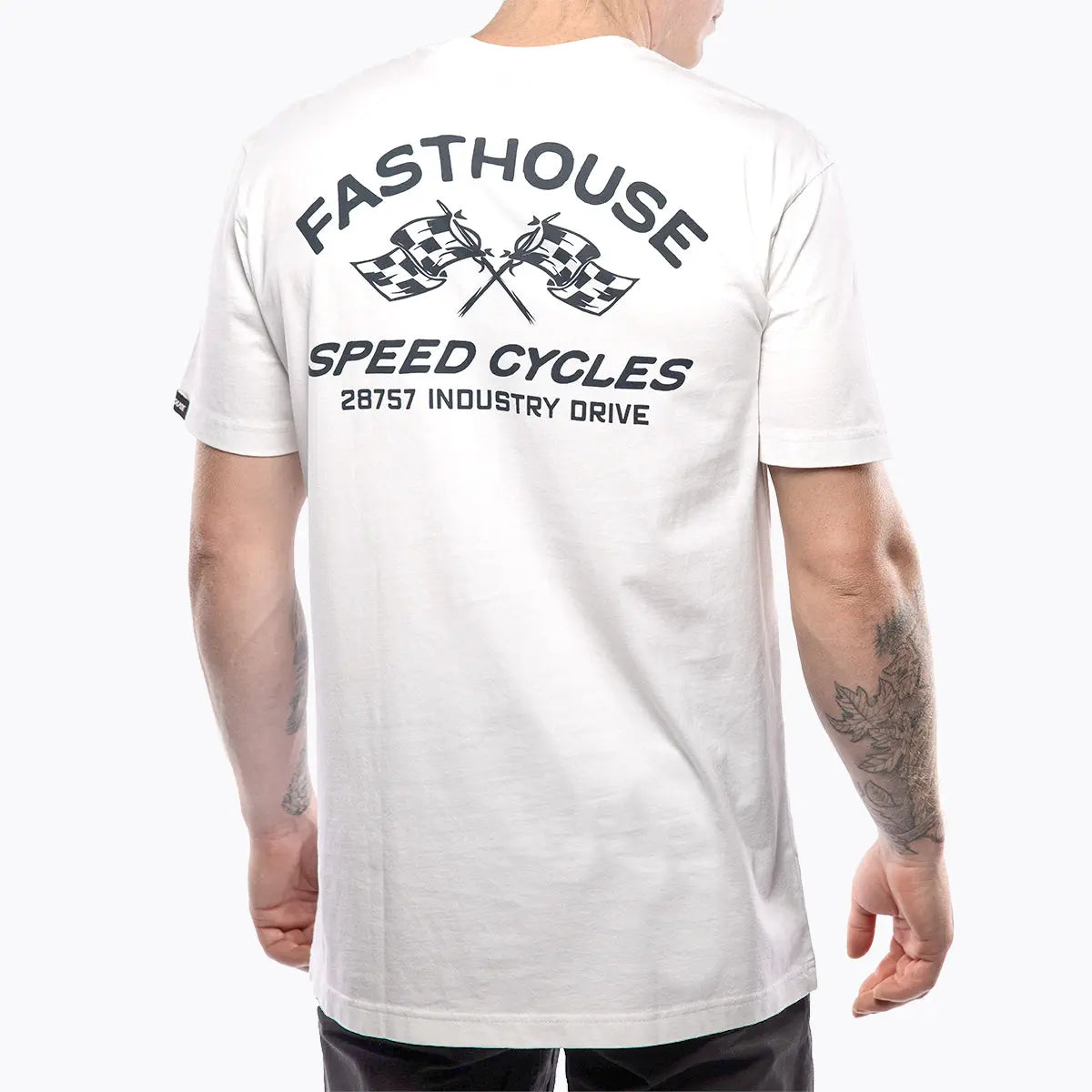 Crown Tee - White - Fasthouse