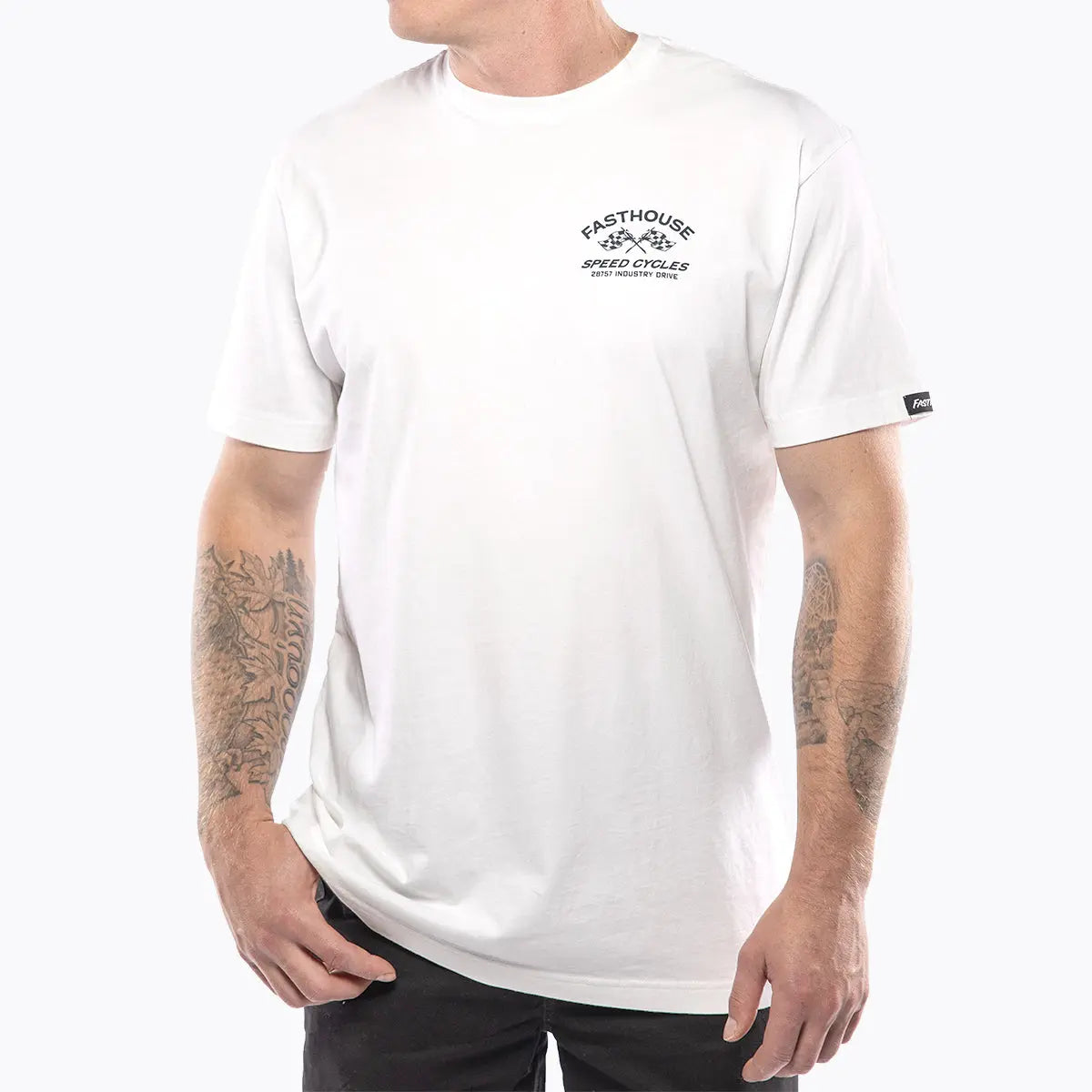 Crown Tee - White - Fasthouse