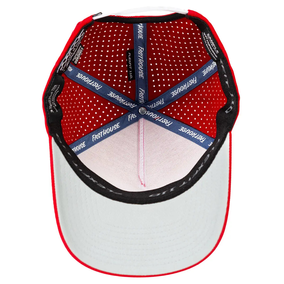 Dash 110 Oversized Hat - Cardinal - Fasthouse