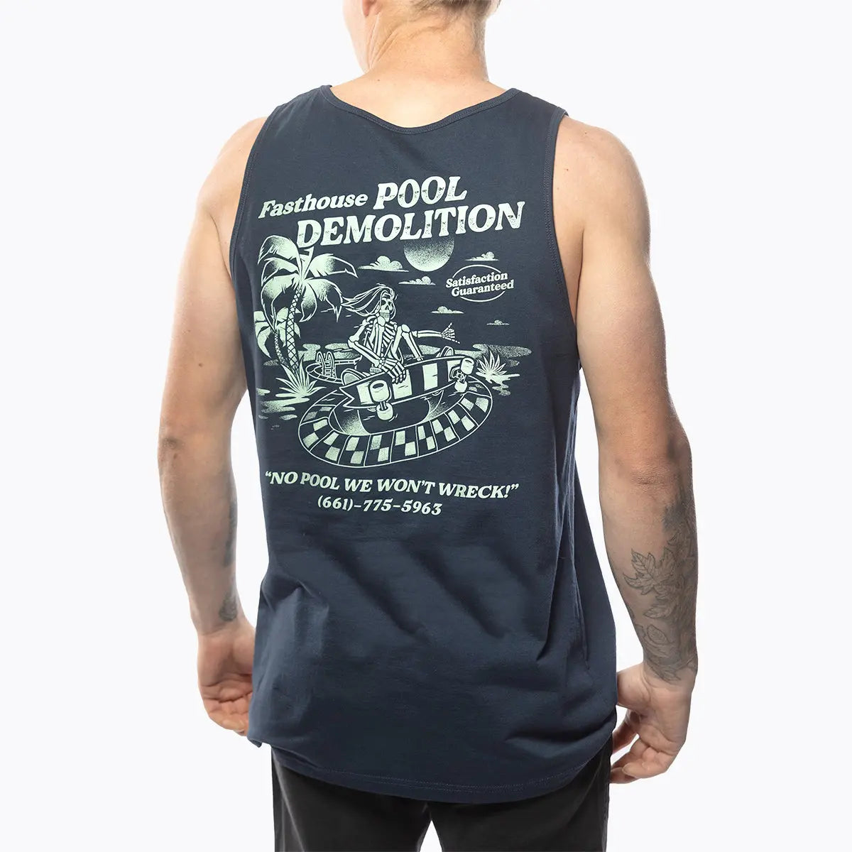 Demolition Tank - Navy - Fasthouse