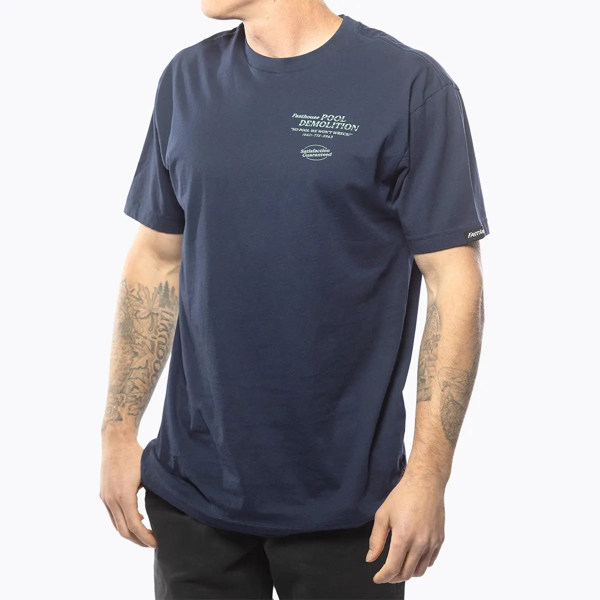 Demolition Tee - Navy - Fasthouse