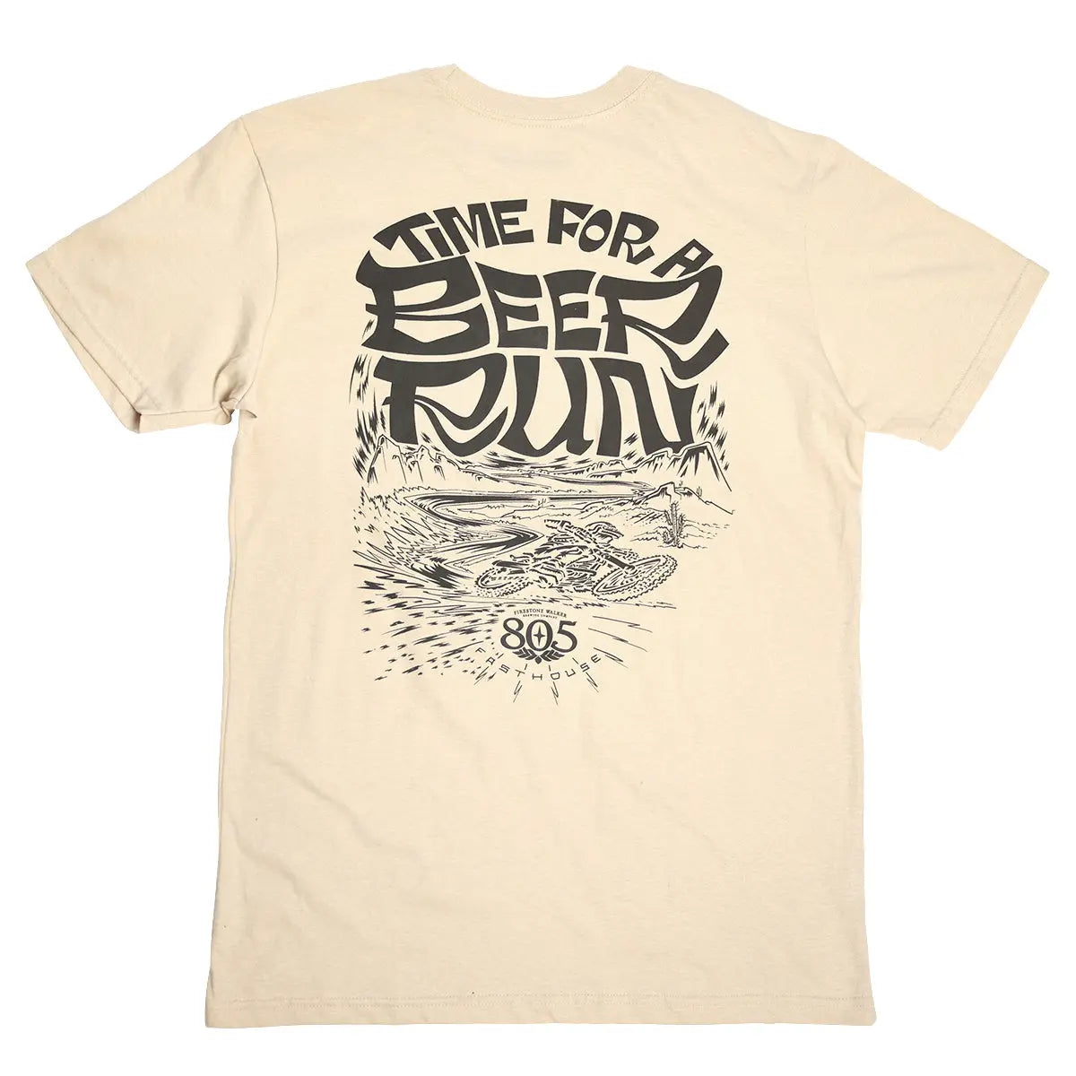 805 Desert Run Midweight Tee - Sand - Fasthouse
