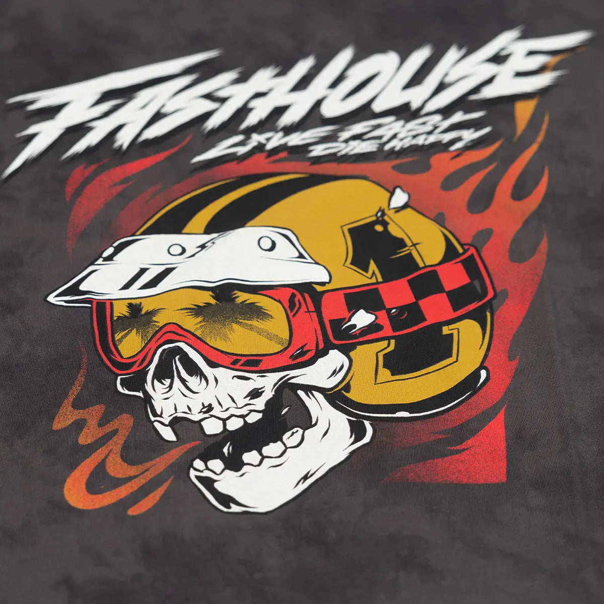 Destroyer Tee - Black Crystal Wash Fasthouse