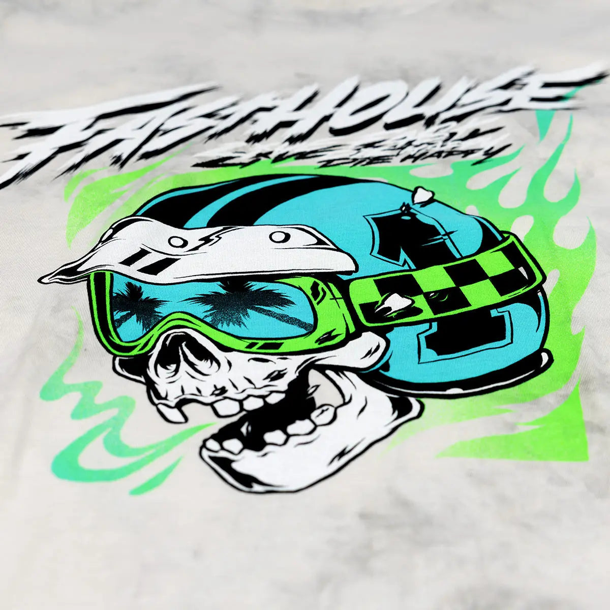 Destroyer Tee - Cloud Crystal Wash Fasthouse