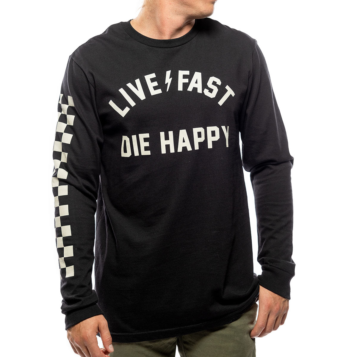 Die Happy LS Tee - Black