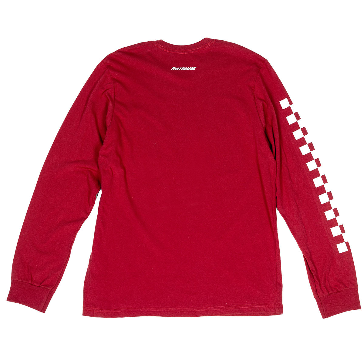 Die Happy LS Tee - Cardinal