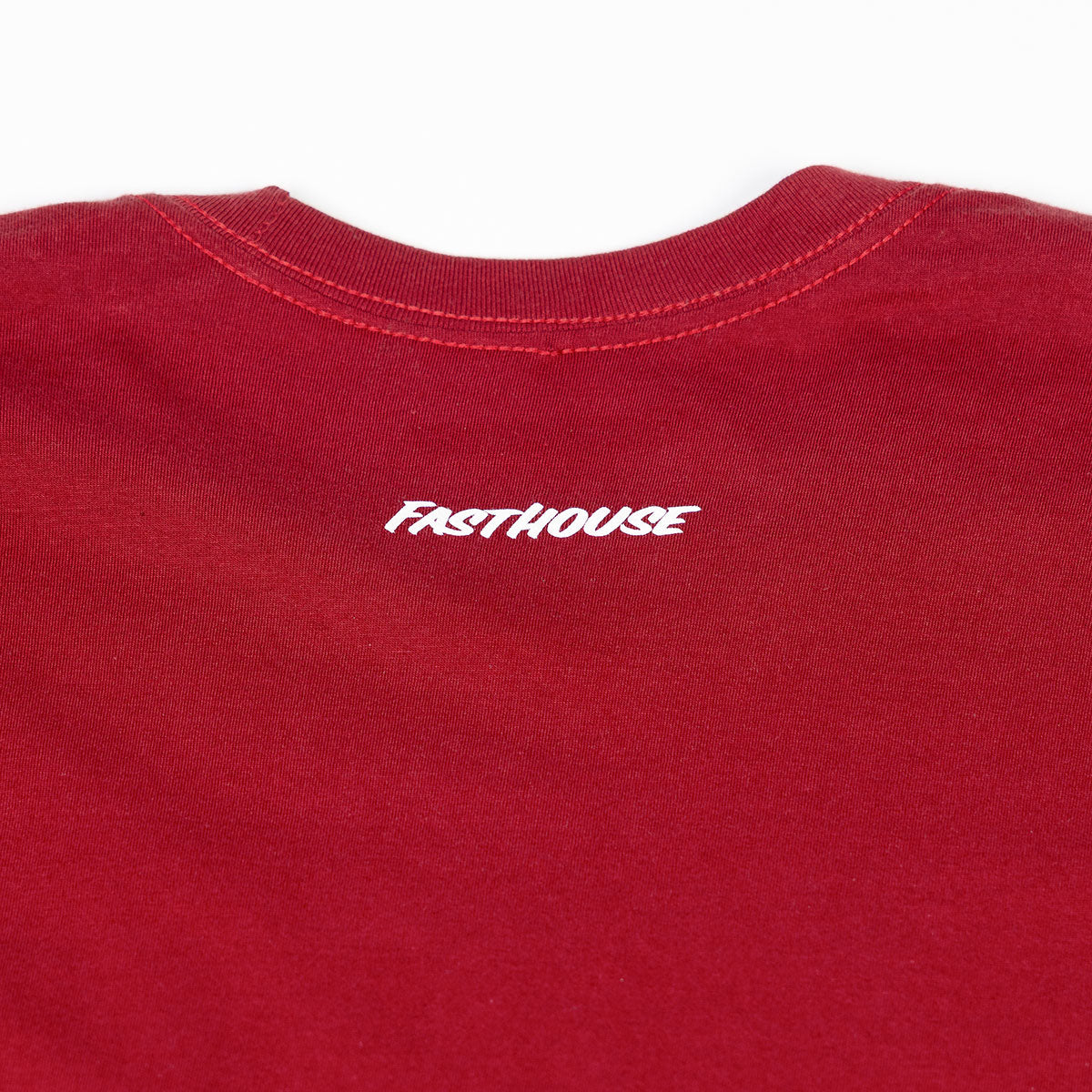 Die Happy LS Tee - Cardinal