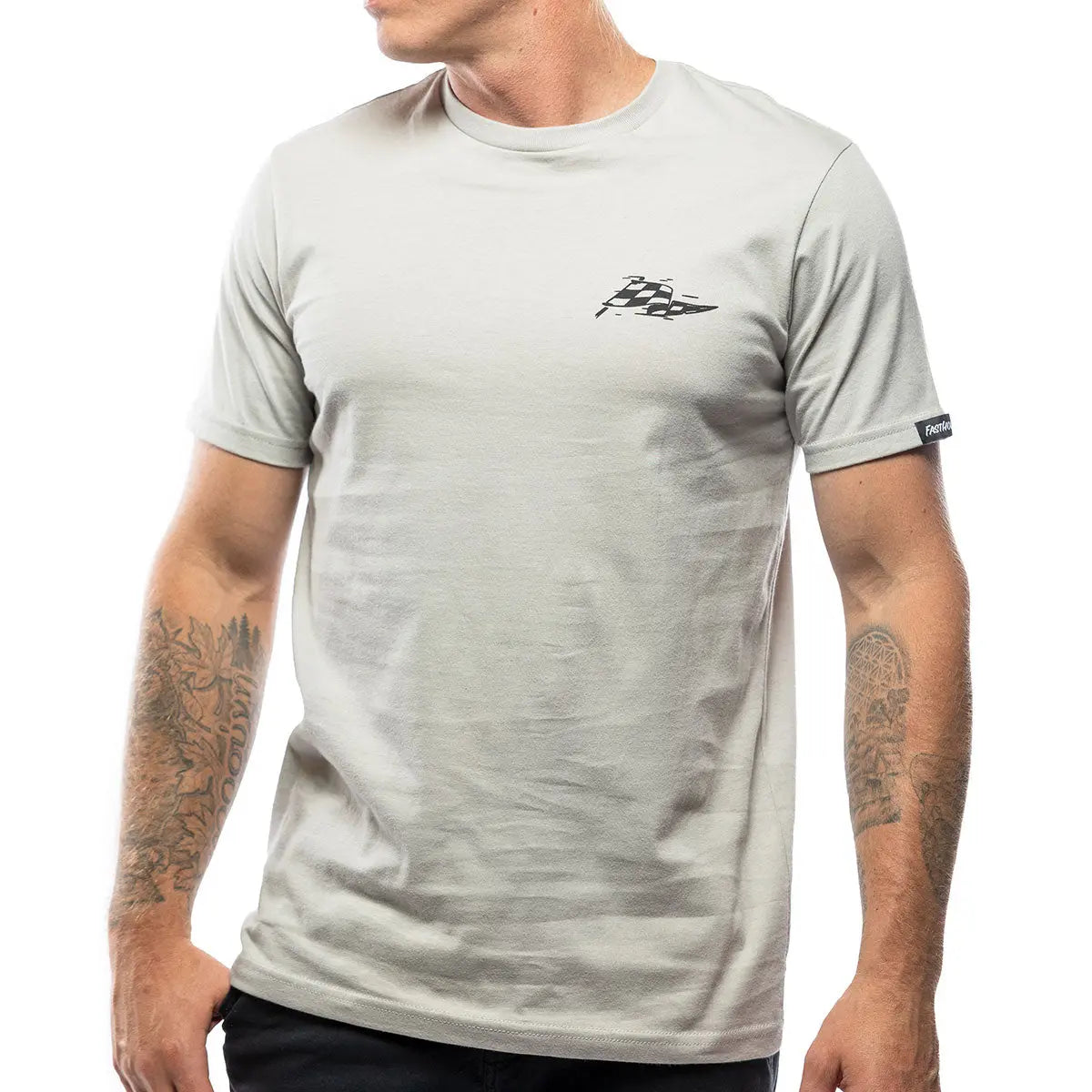 Dispatch Tee - Light Gray - Fasthouse