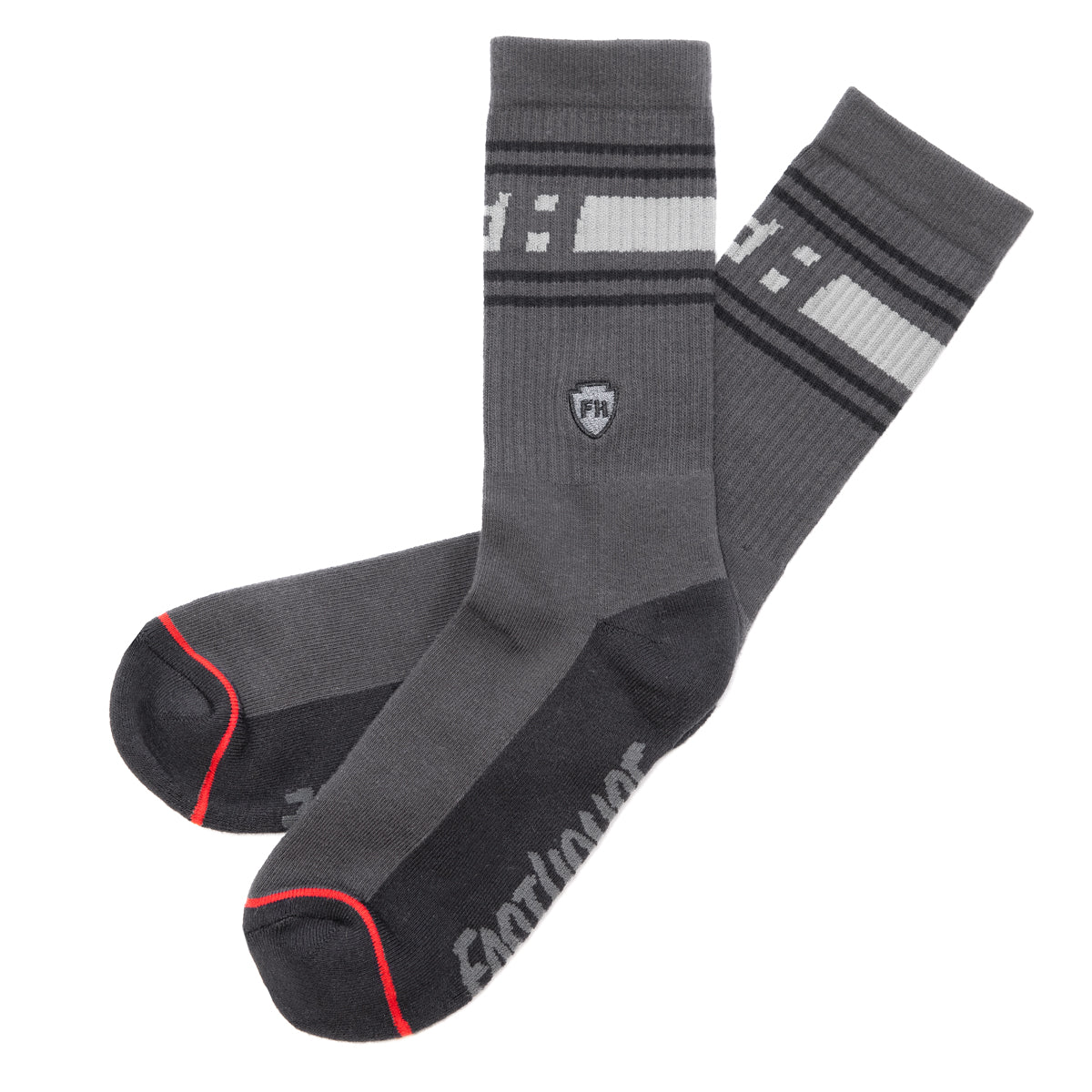 Dozer Crew Sock - Dark Gray Fasthouse