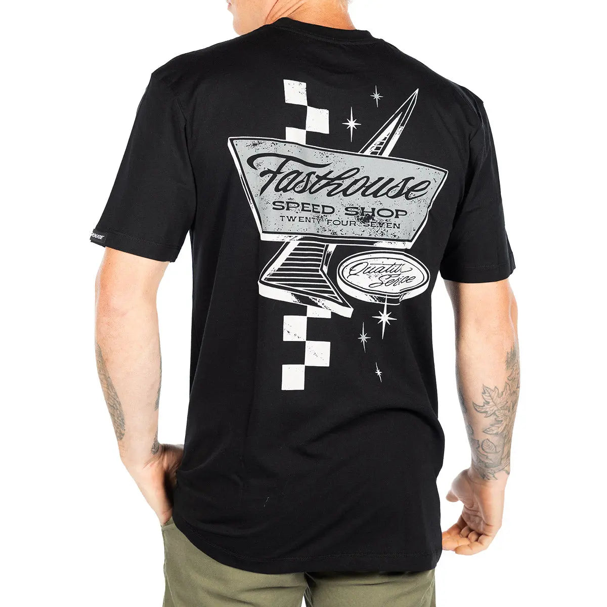 Drive In Tee - Black Fasthouse