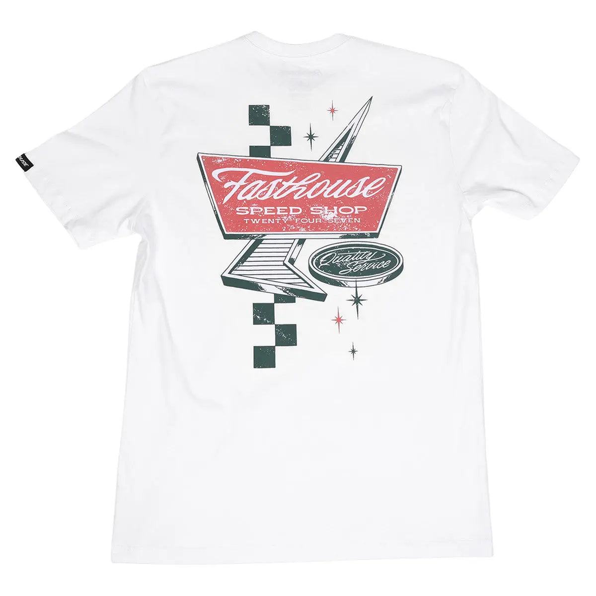 Drive In Tee - White Fasthouse
