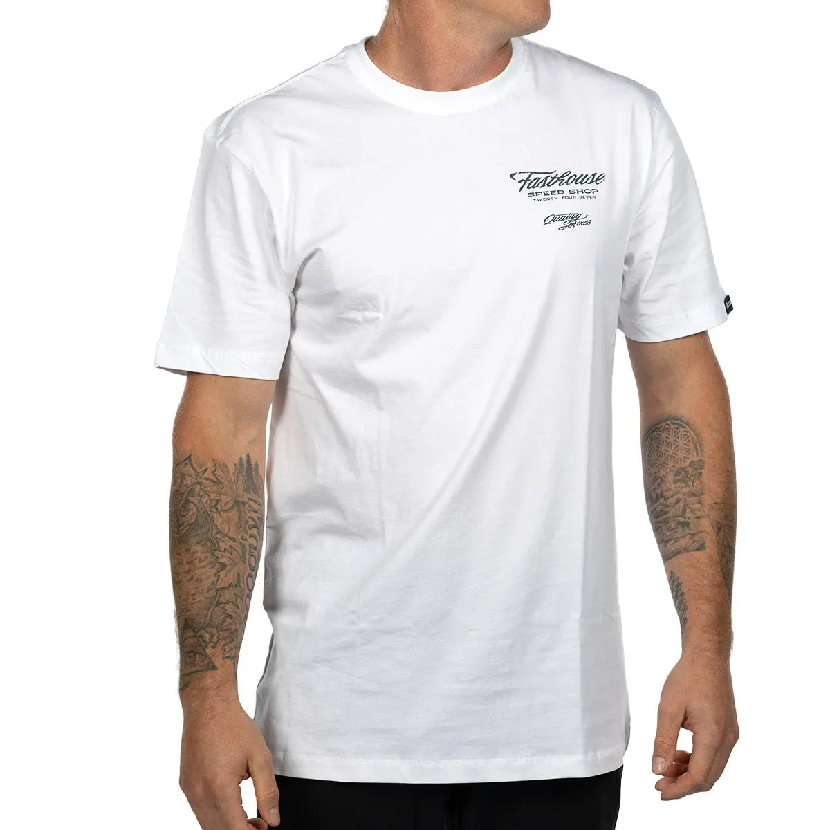 Drive In Tee - White Fasthouse