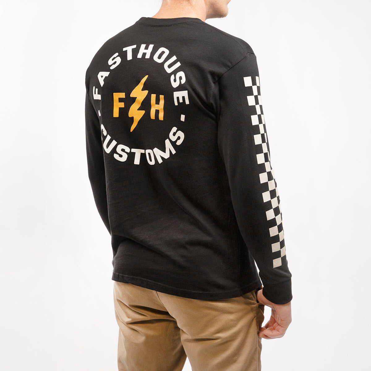 Easy Rider Long Sleeve Tee - Black