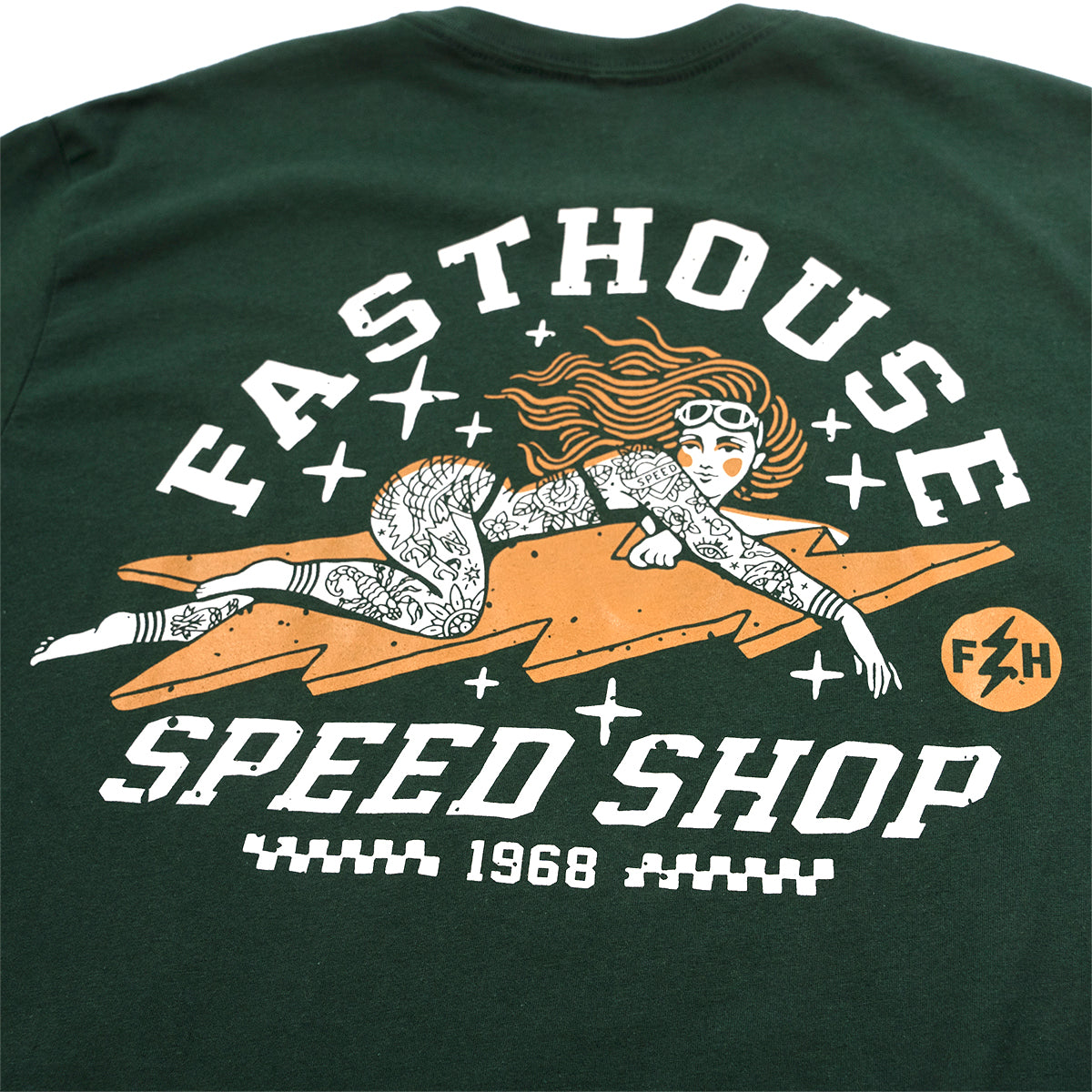 Eleanor Tee - Forest Green