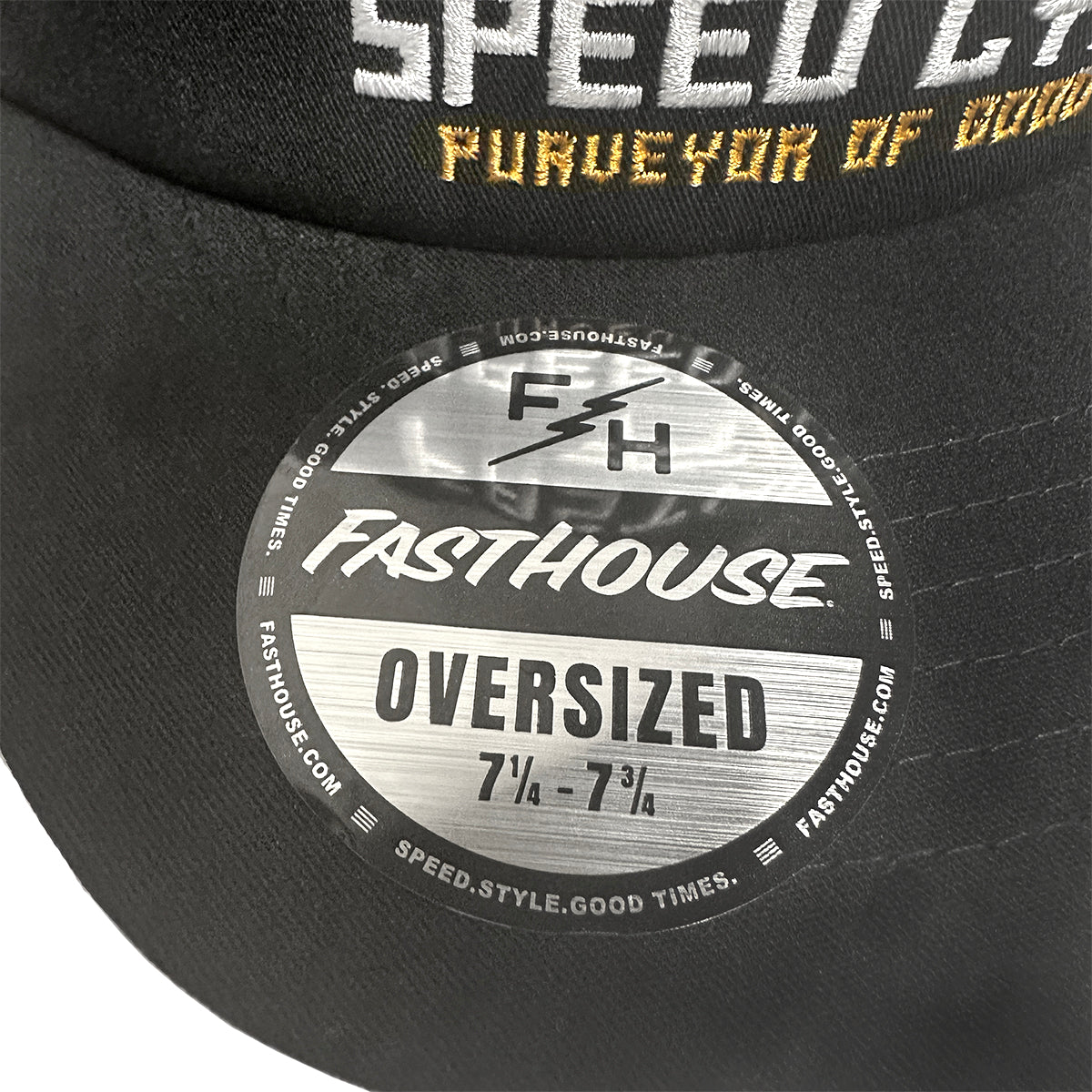 Elevate Oversized Hat - Black