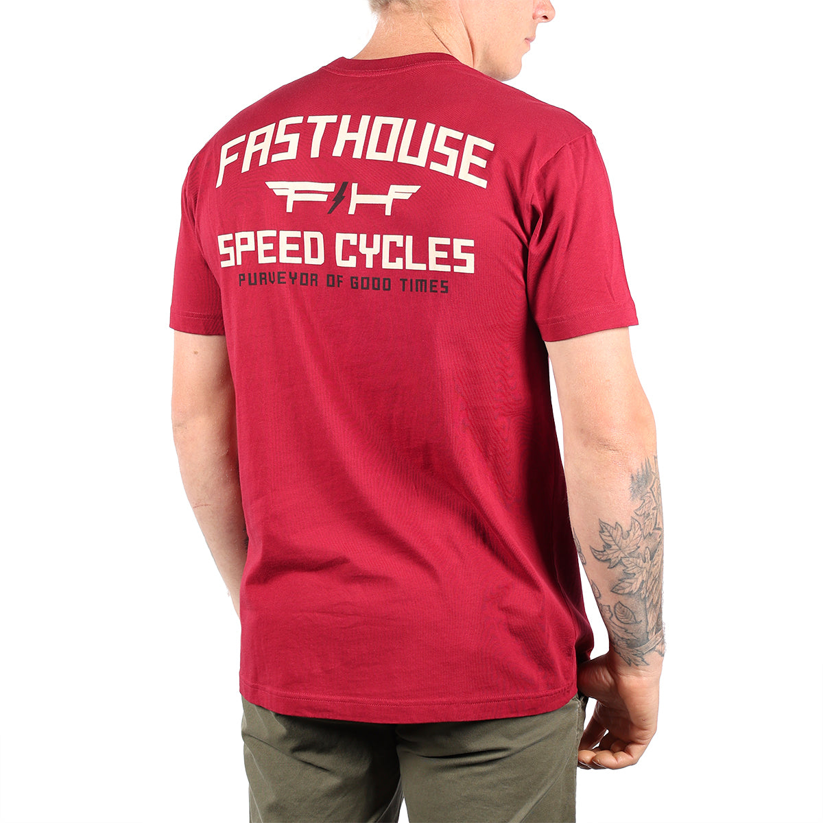 Elevate Tee - Cardinal