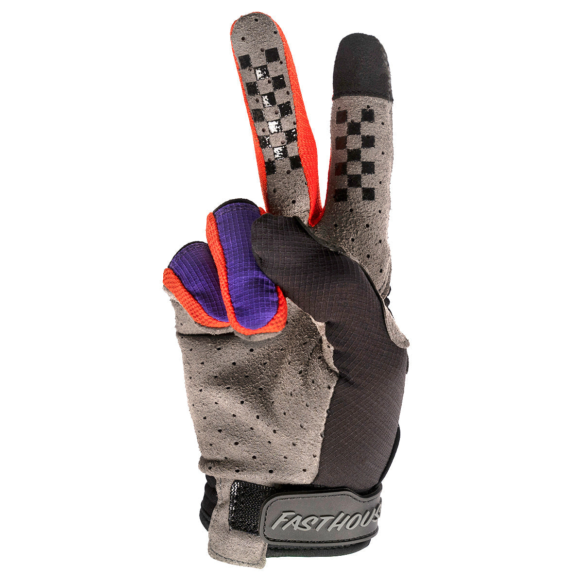 Elrod Evoke Glove - Black/Purple Closeout
