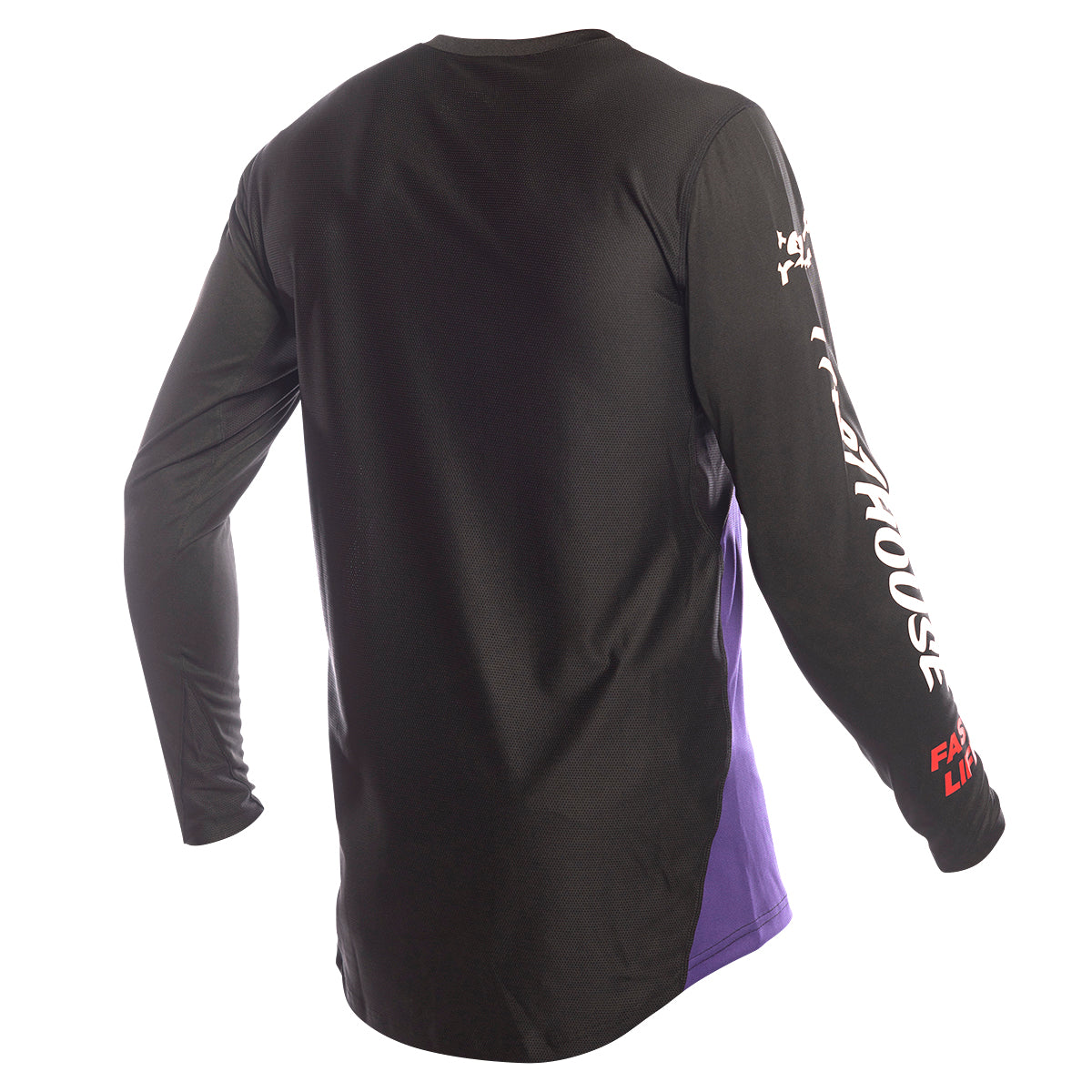 Elrod Evoke Jersey - Black/Purple Fasthouse