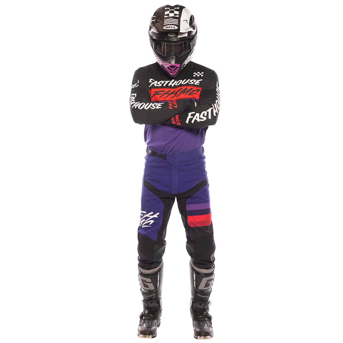 Elrod Evoke Pant - Purple/Black Fasthouse