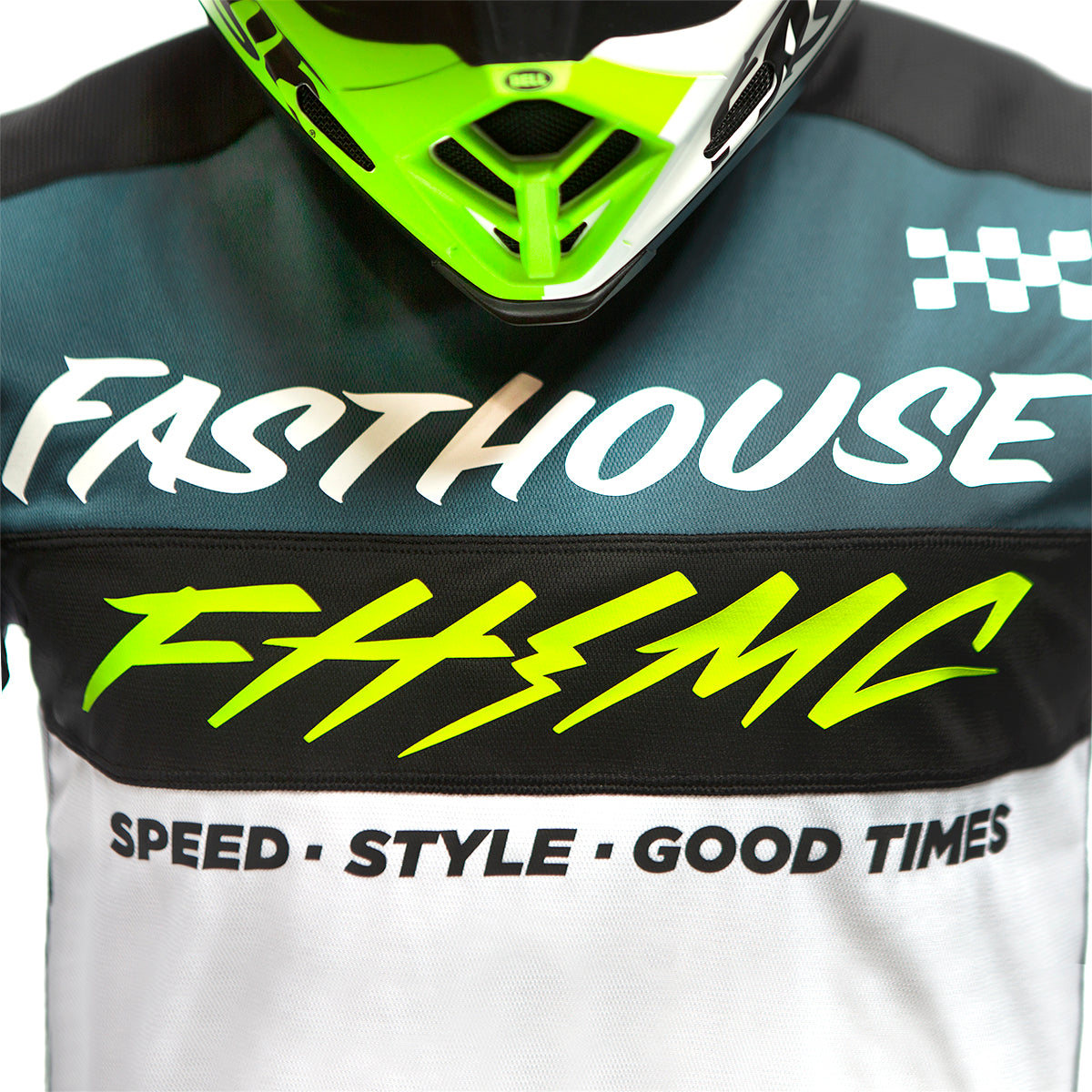 Elrod Evoke Jersey - Indigo/White Fasthouse