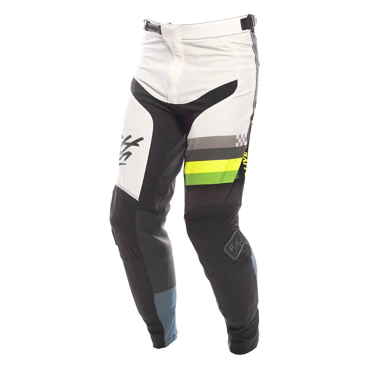 Elrod Evoke Pant - White/Indigo - Fasthouse