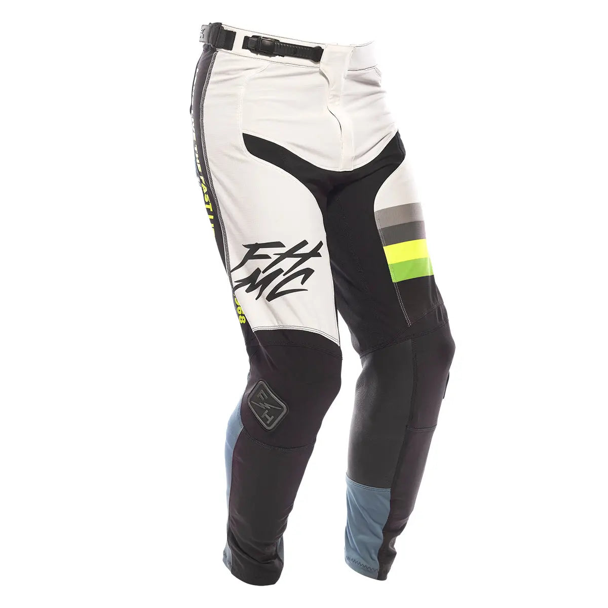 Elrod Evoke Pant - White/Indigo - Fasthouse