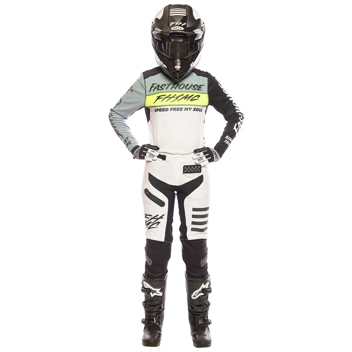 Elrod Evoke Women's Pant - White/Black Fasthouse