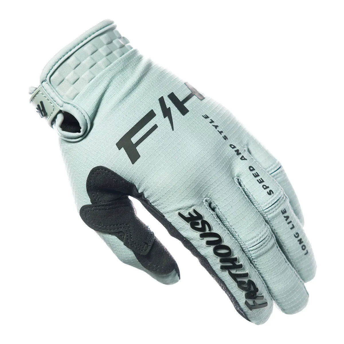 Elrod Nitro Glove - Oceanic Mint - Fasthouse