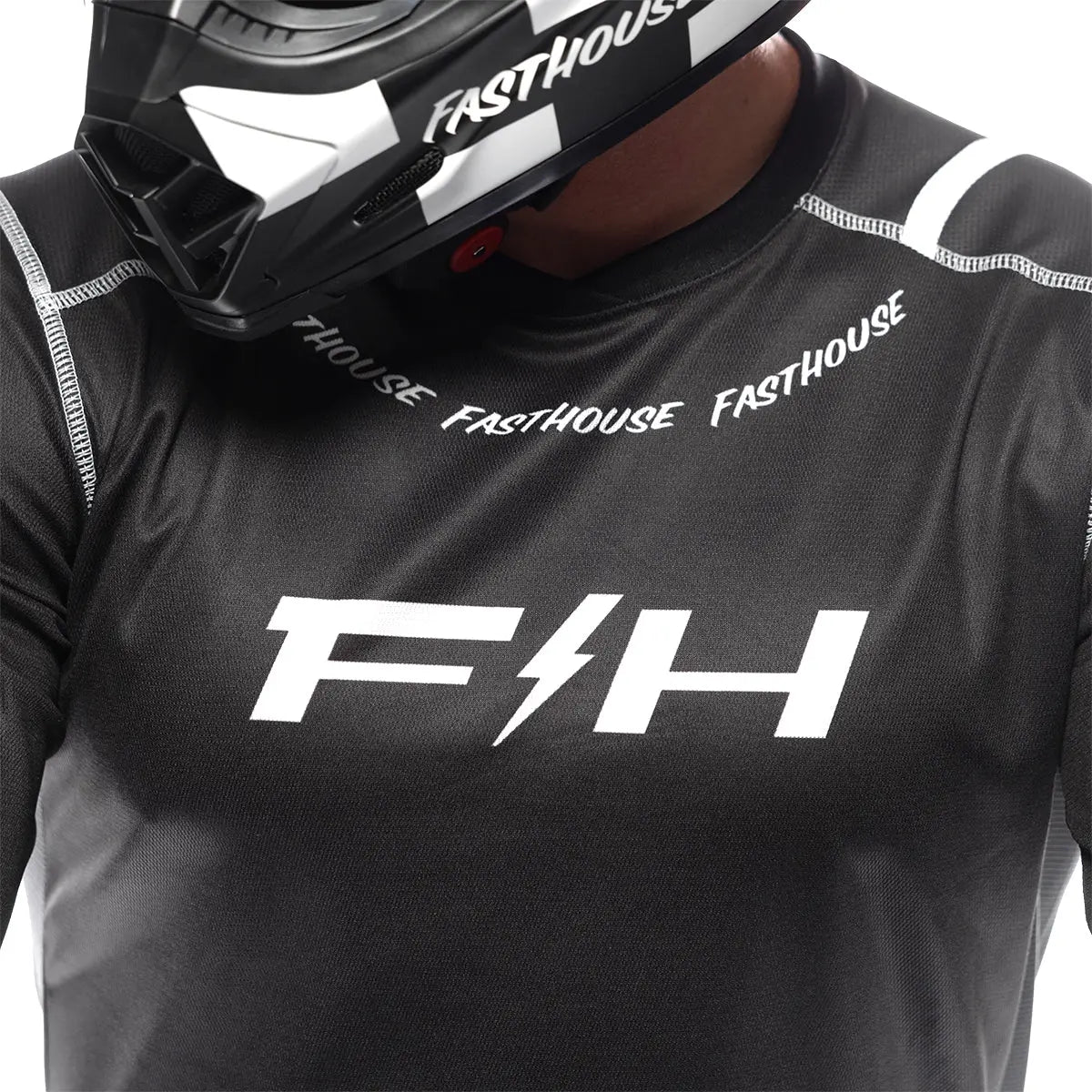 Elrod Nitro Jersey - Black Neon - Fasthouse