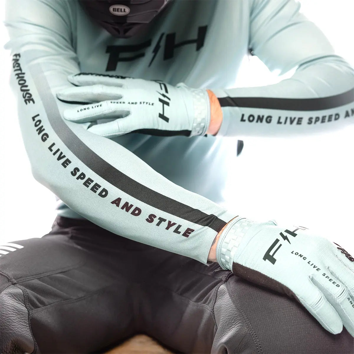 Elrod Nitro Jersey - Oceanic Mint - Fasthouse