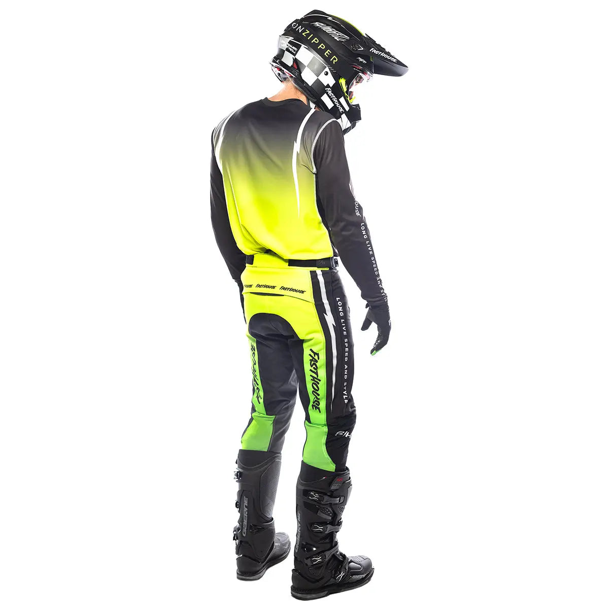 Elrod Nitro Pant - Black Neon - Fasthouse