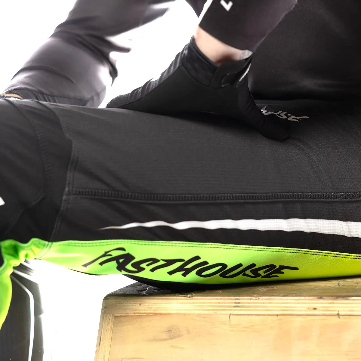 Elrod Nitro Pant - Black Neon - Fasthouse