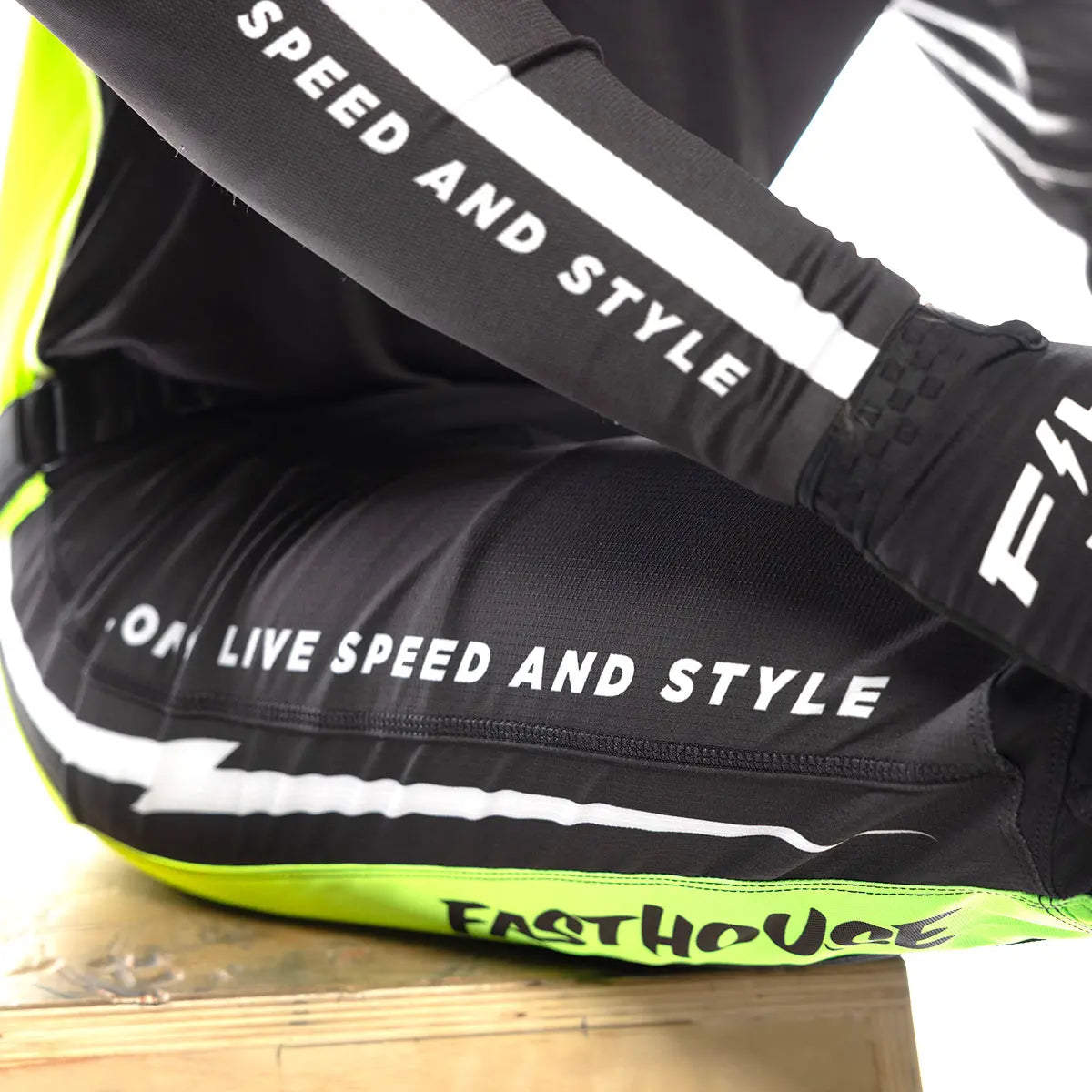 Elrod Nitro Pant - Black Neon - Fasthouse