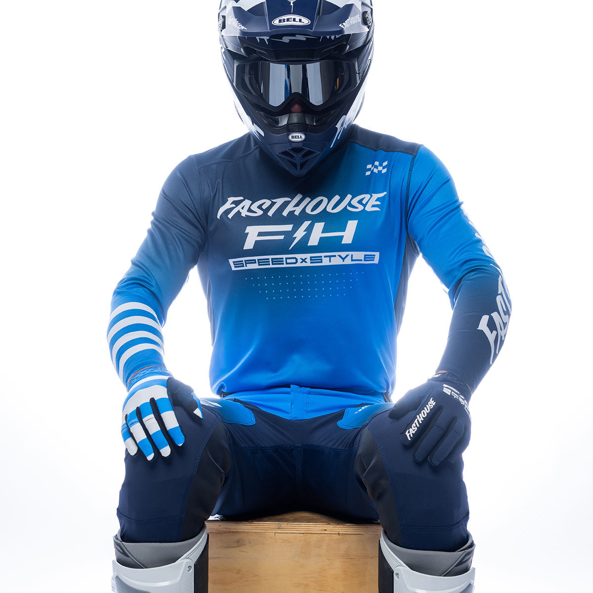 Elrod Ether Jersey - Electric Blue/Navy