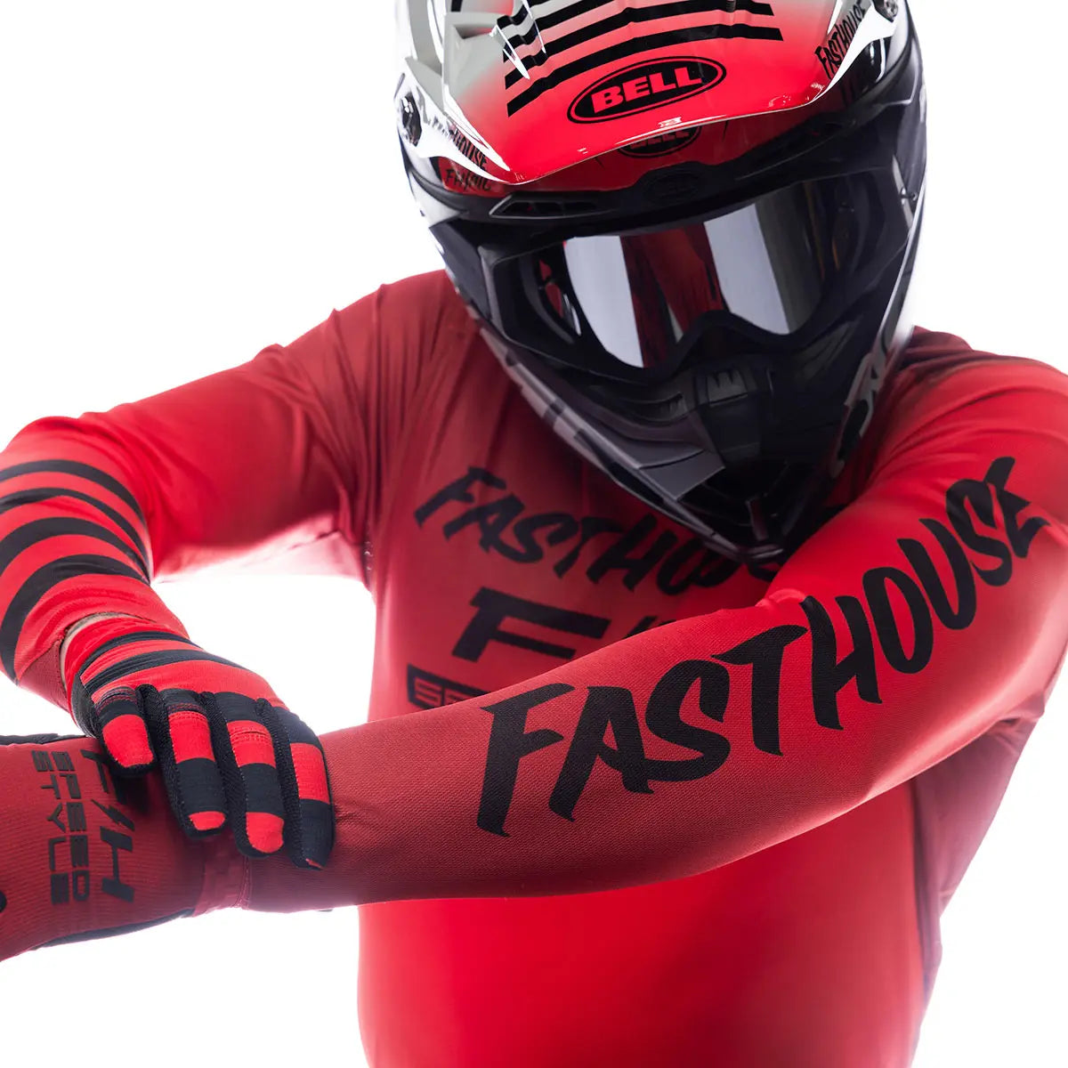 Elrod Ether Jersey - Red/Jester Red - Fasthouse