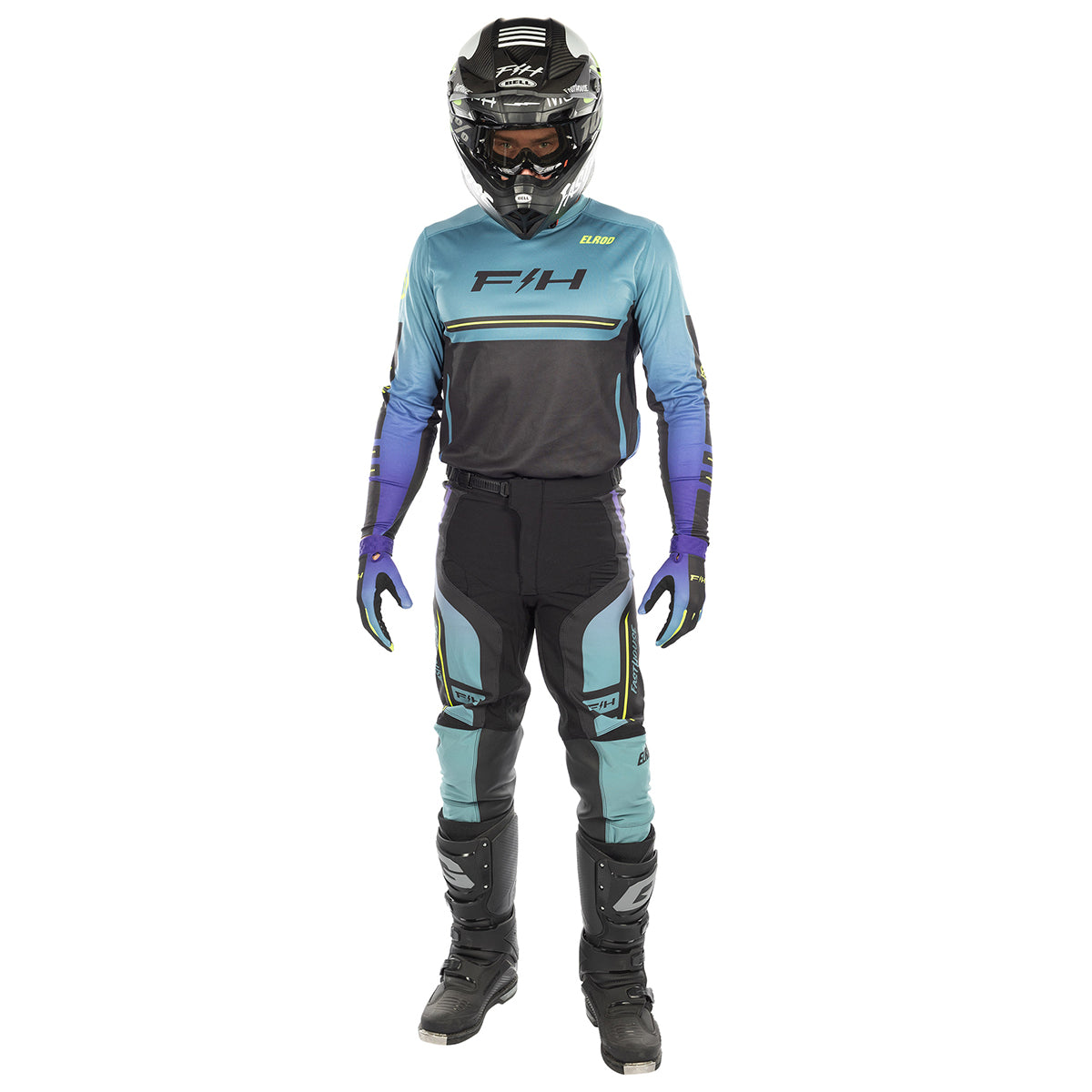 Elrod React Jersey - Light Indigo/Black Fasthouse