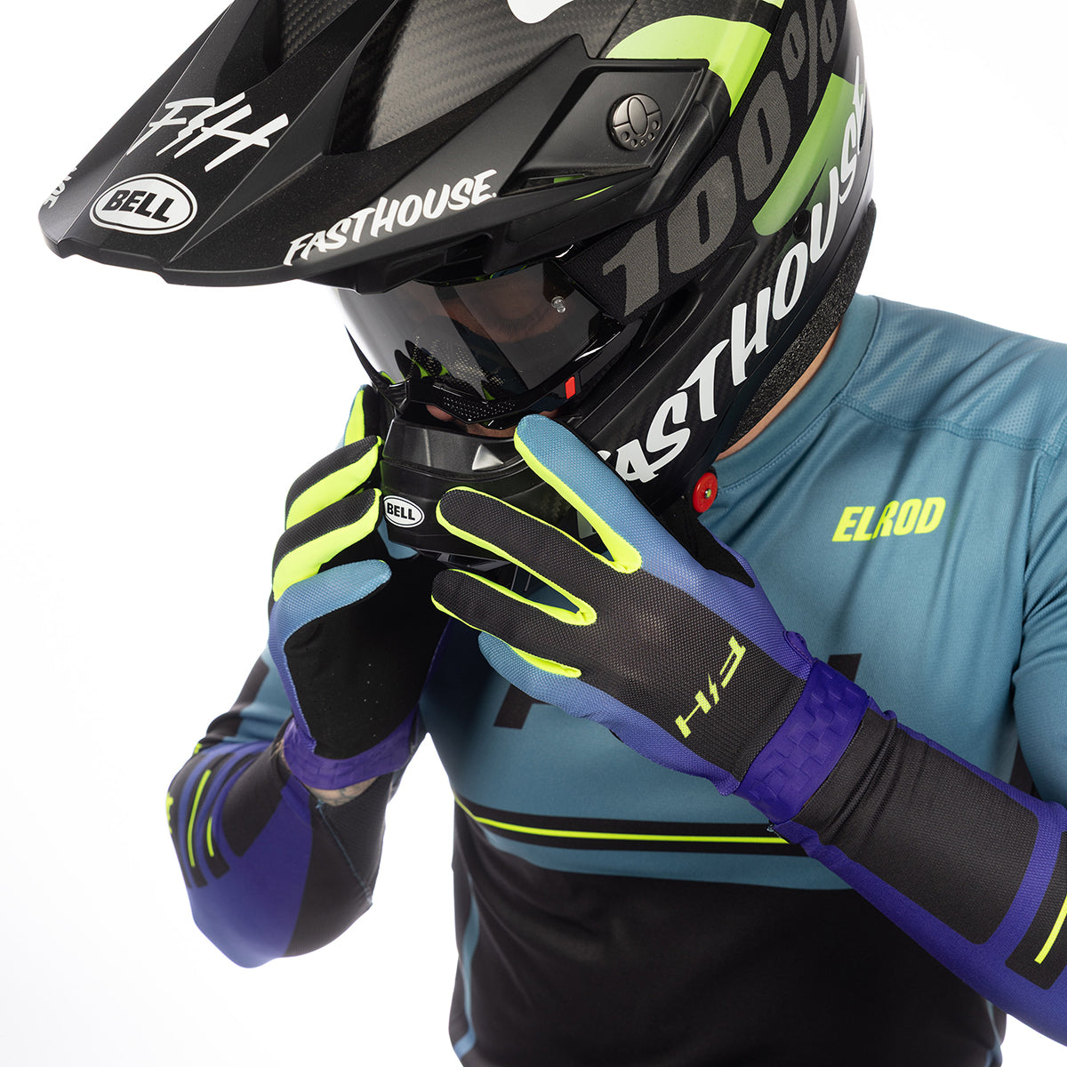 Elrod React Jersey - Light Indigo/Black