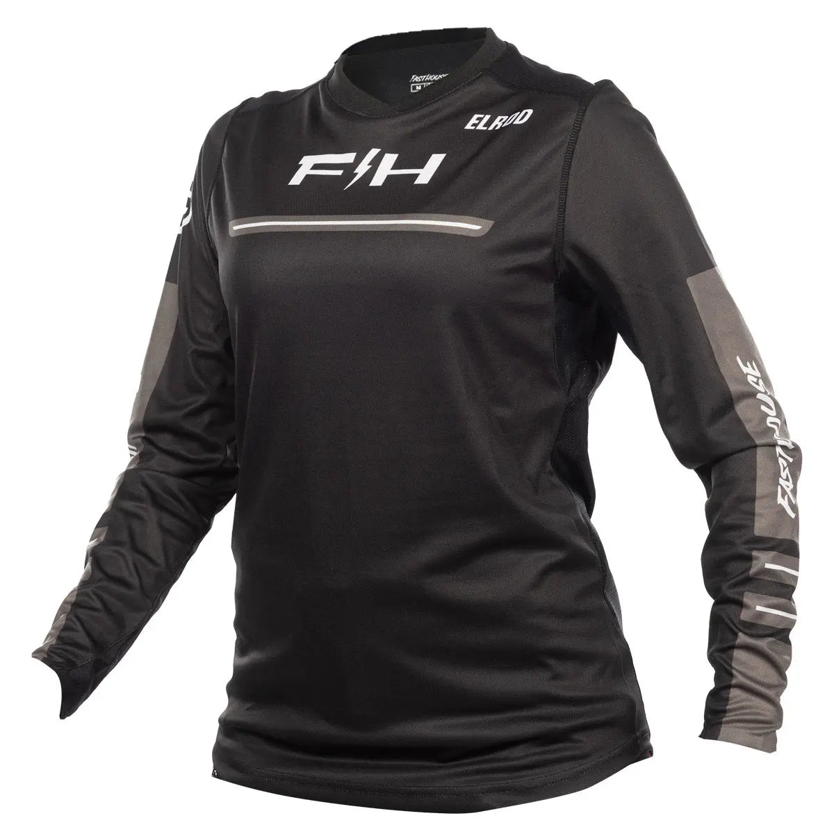 Elrod React Women's Jersey - Black Fasthouse